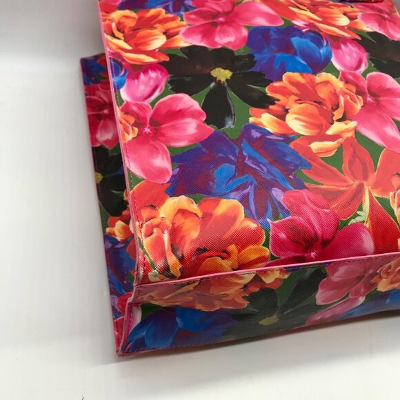 The Icon Tote Pink Floral Print Tote bag - Picture 7 of 10